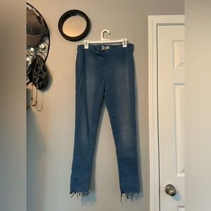 Free People High Waisted Stretch Skinny Jeans Sz: 31
